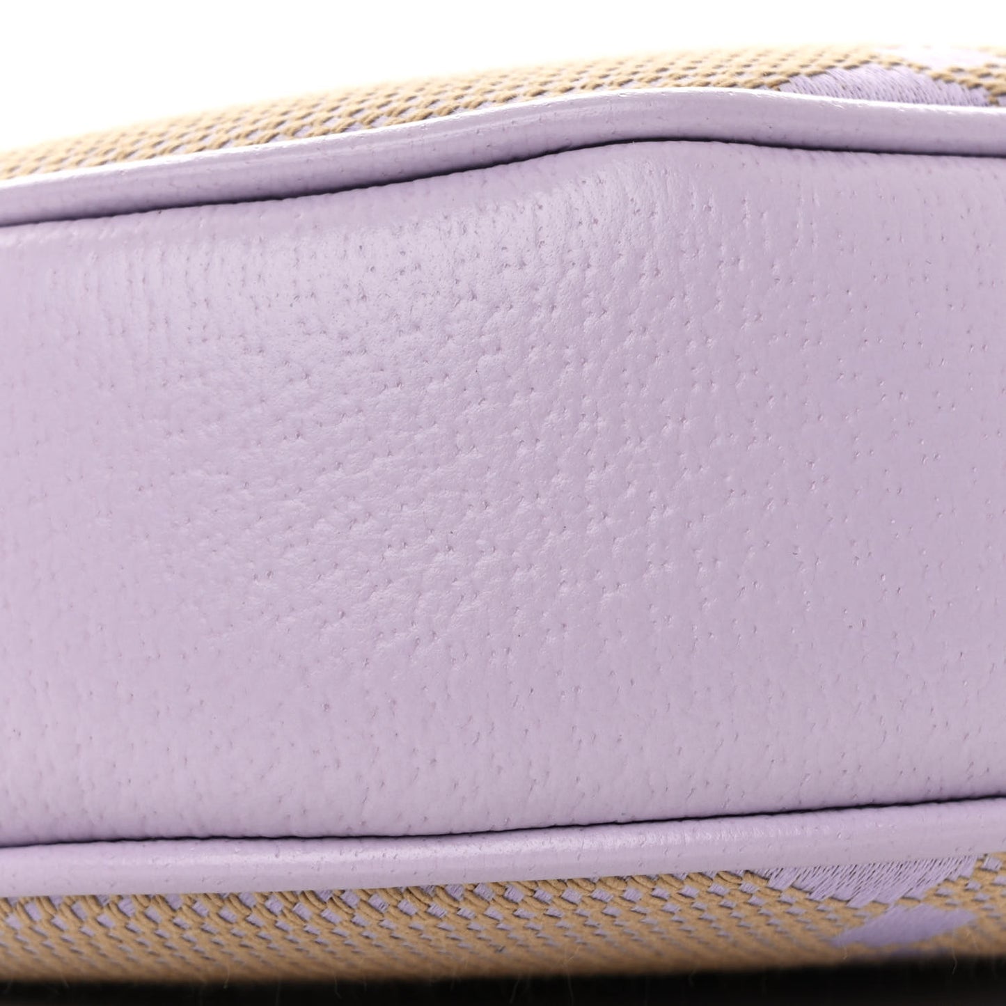 Monogram Jumbo GG Textured Dollar Calfskin Mini Ophidia Half Moon Hobo Beige Lapis