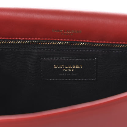 Saint Laurent Lambskin Monogram Tassel Kate 99 Rouge Eros 9 of 11