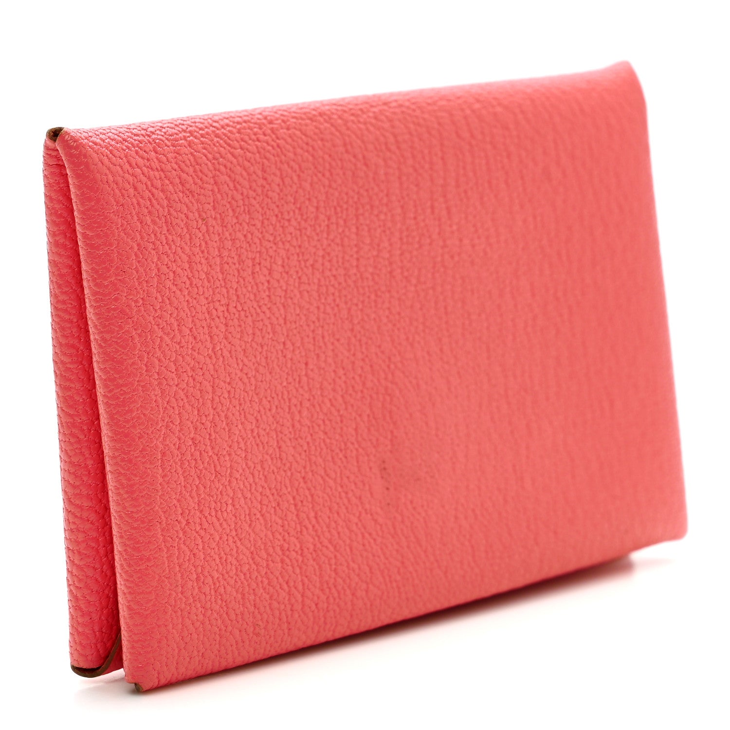 Hermes Chevre Mysore Calvi Card Case Rose Lipstick 3 of 8