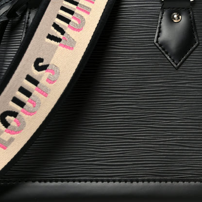 Louis Vuitton Epi Jacquard Alma BB Black 9 of 11