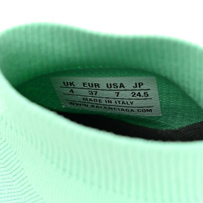 Balenciaga Technical 3D Recycled Knit Womens Speed 2.0 Transparent Sole Sneakers 37 Mint 8 of 9