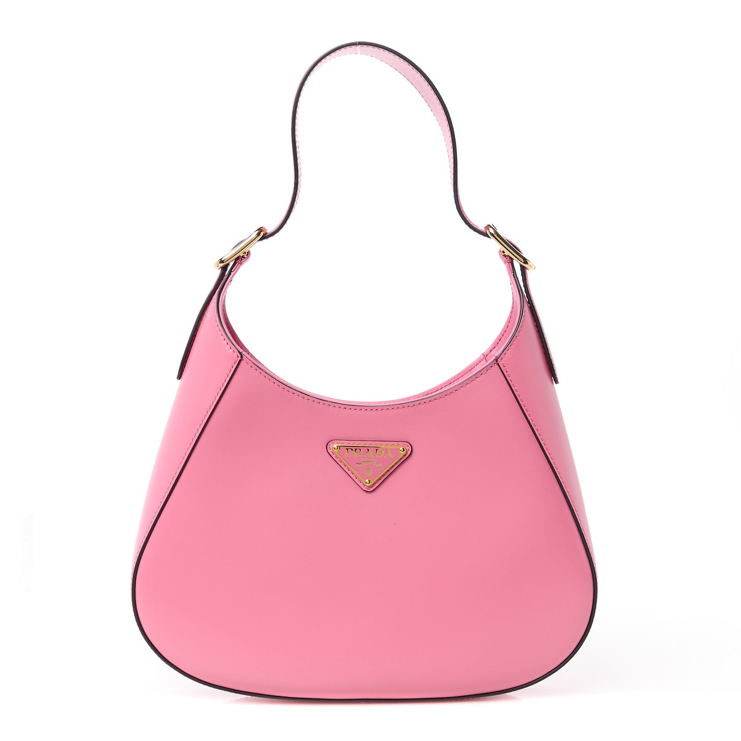 Box Calfskin Shoulder Bag Begonia