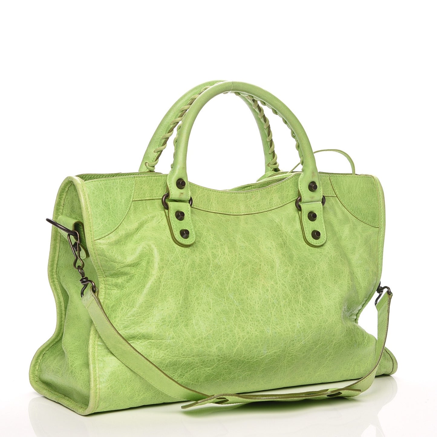 Agneau Classic Hardware City Lime Green