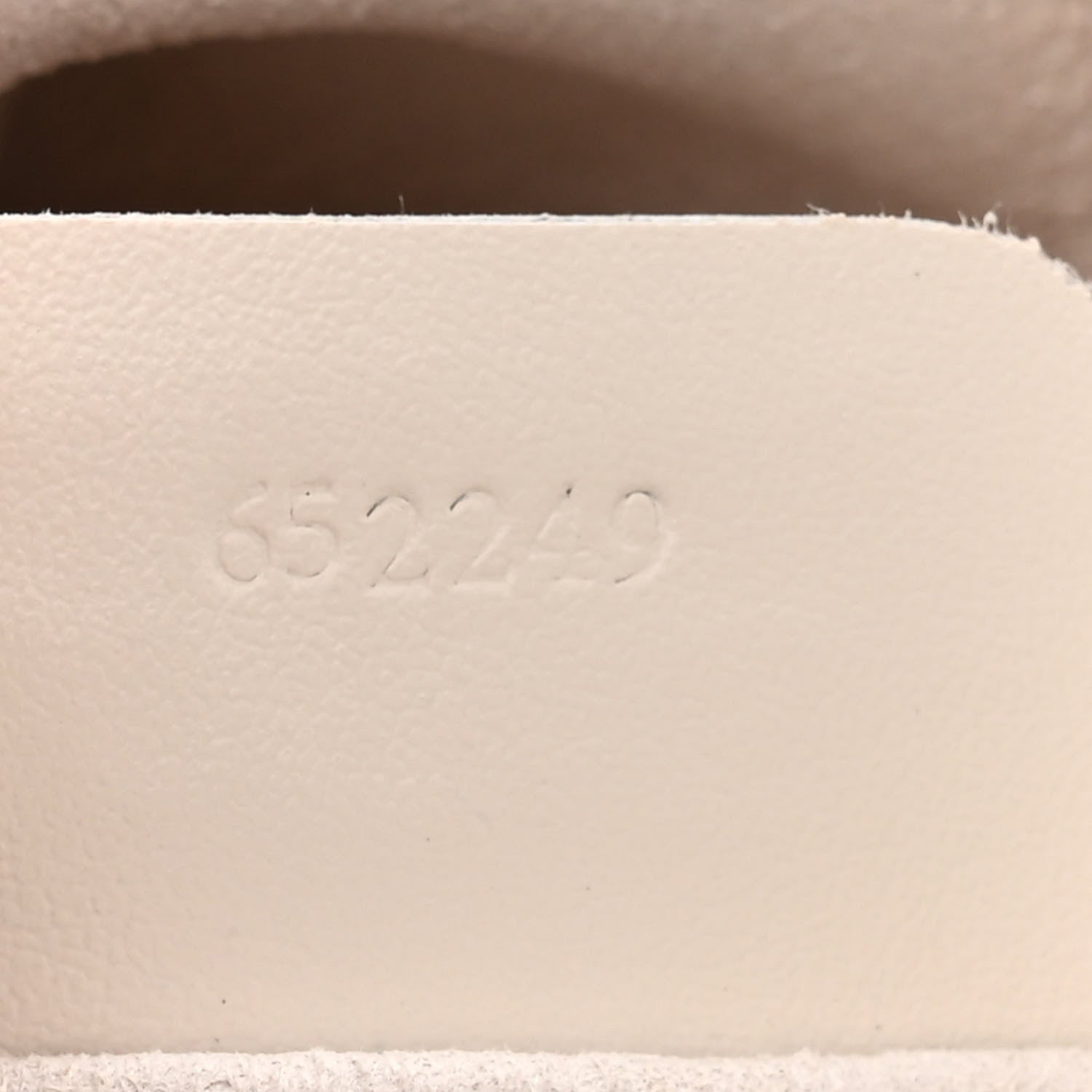 Loewe Nappa Calfskin Cutout Anagram Pocket Crossbody Bag White Glaze 7 of 10