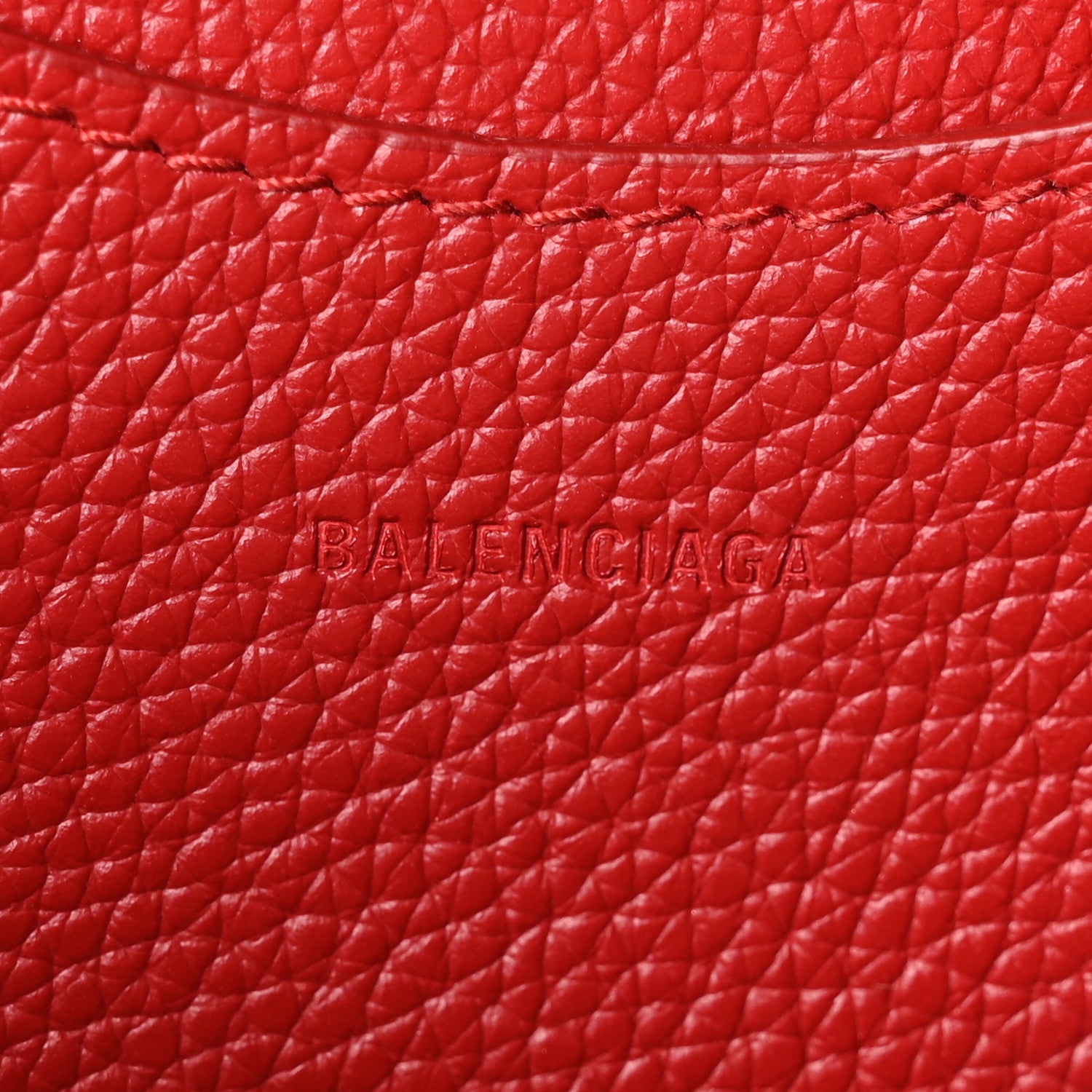Balenciaga Grained Calfskin Neo Classic Gold Hardware Nano City Crossbody Medium Red 6 of 10