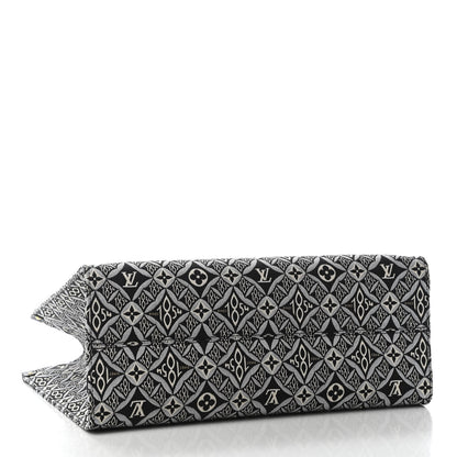 Louis Vuitton Jacquard Since 1854 Onthego GM Grey 4 of 9