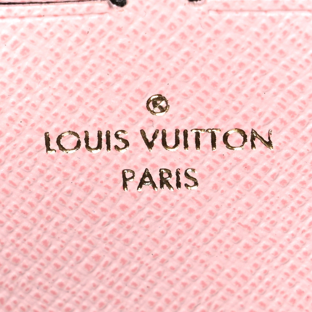 Monogram Clemence Wallet Rose Ballerine
