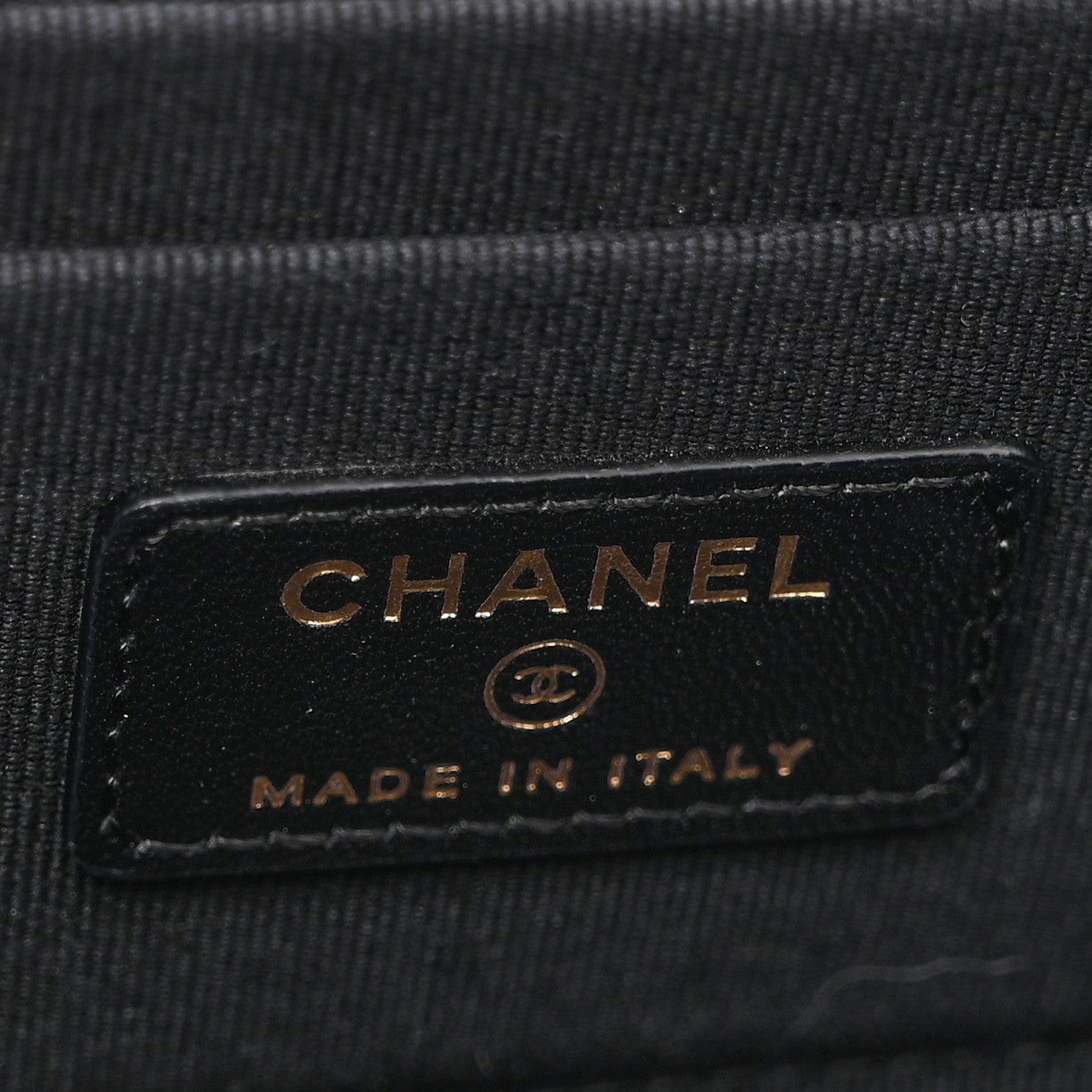 Chanel Lambskin Quilted Small Top Handle Vanity Case With Chain Black 7 of 11