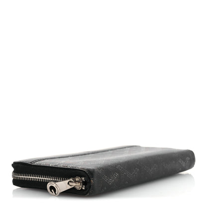 Goyard Goyardine Matignon Zip Around GM Wallet Black 4 of 10