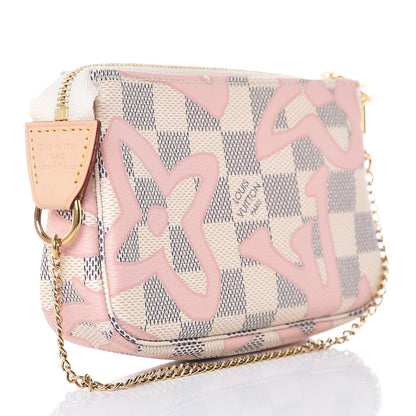 Louis Vuitton Damier Azur Tahitienne Mini Pochette Accessories 3 of 7