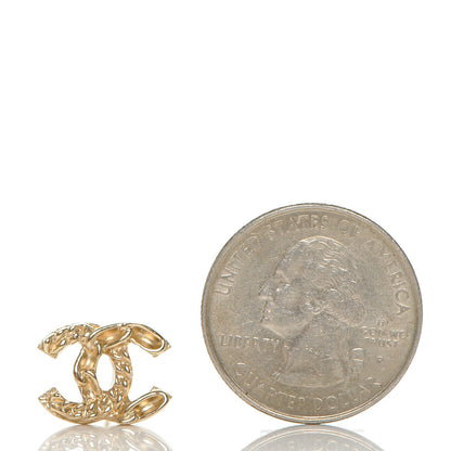 Chanel CC Chain Earrings Gold 2 of 4