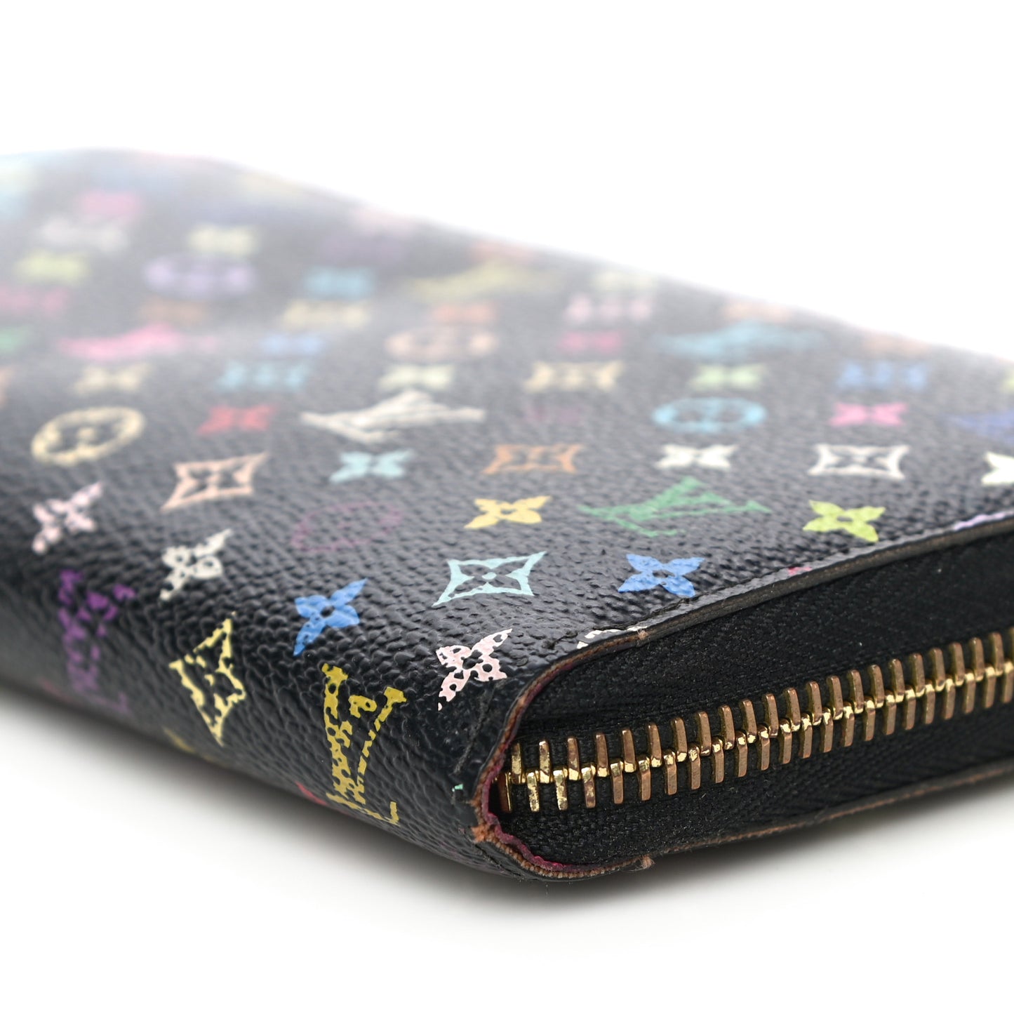 Monogram Multicolor Zippy Wallet Black Grenade