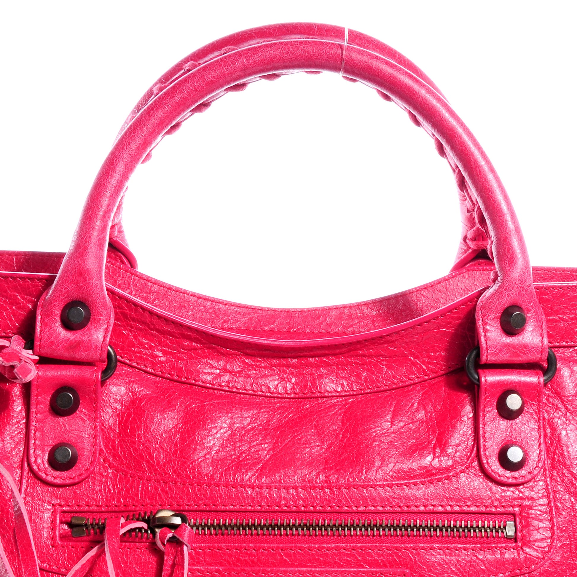 Balenciaga Agneau City Rose Thulian 9 of 9