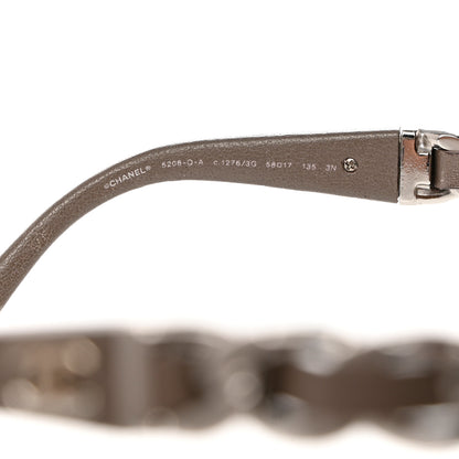 Chanel Acetate Chain Sunglasses 5208-Q Brown 5 of 9