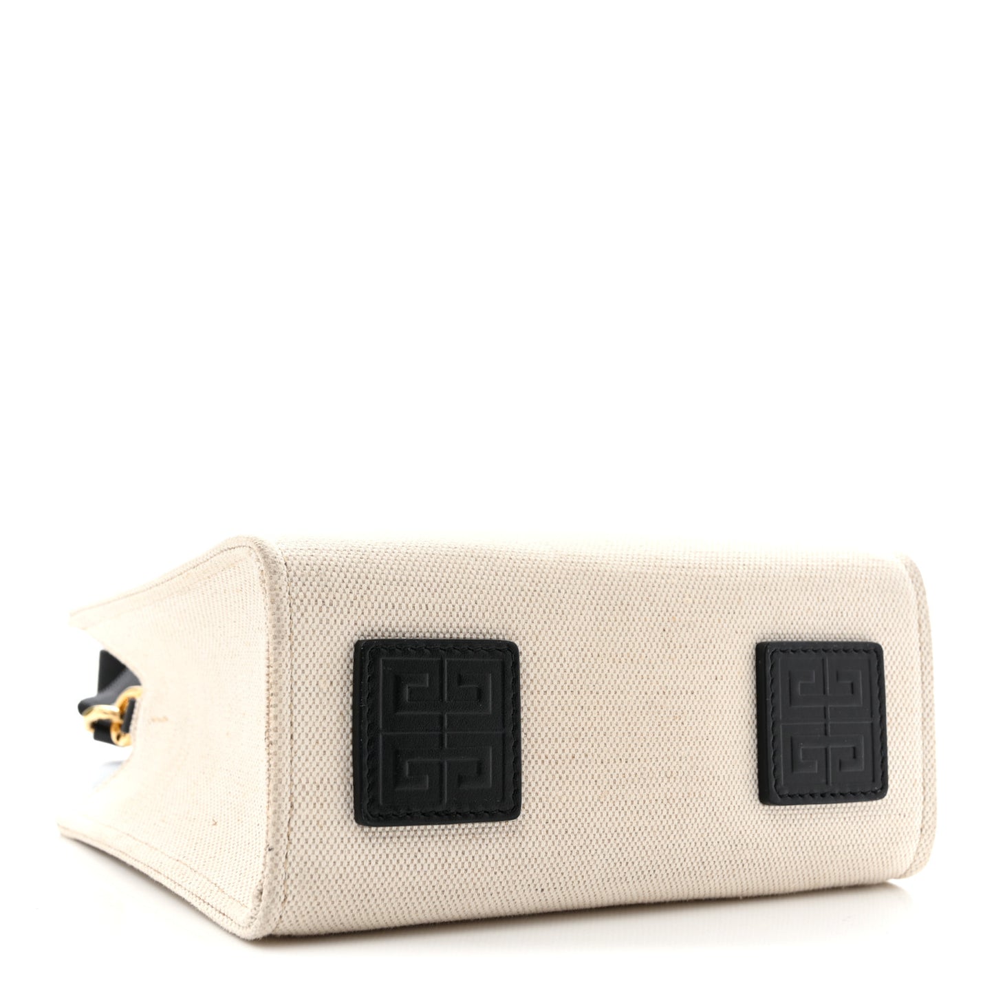 Canvas Mini G-Tote Beige Black