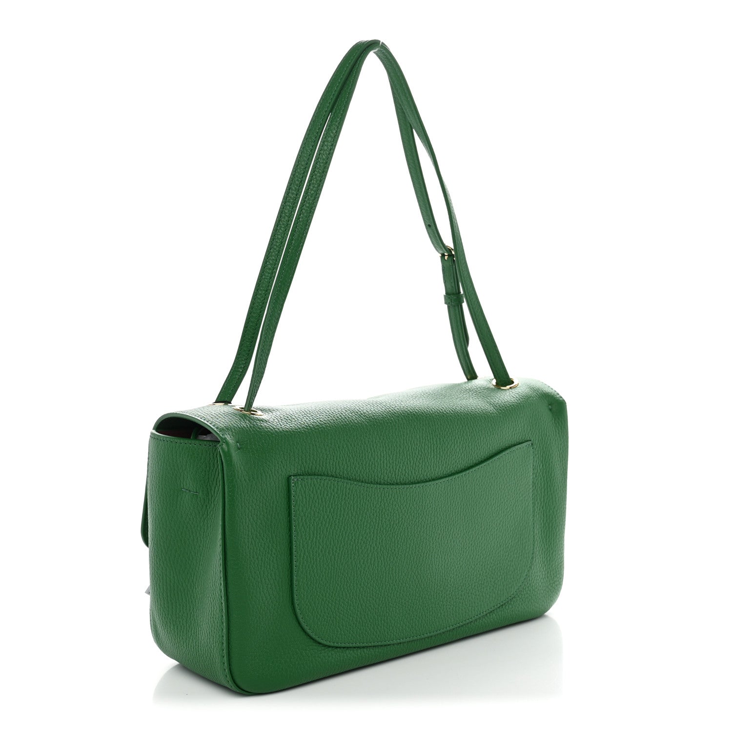 Chanel Grained Calfskin Small Souplissimo Maxi Flap Green 3 of 11
