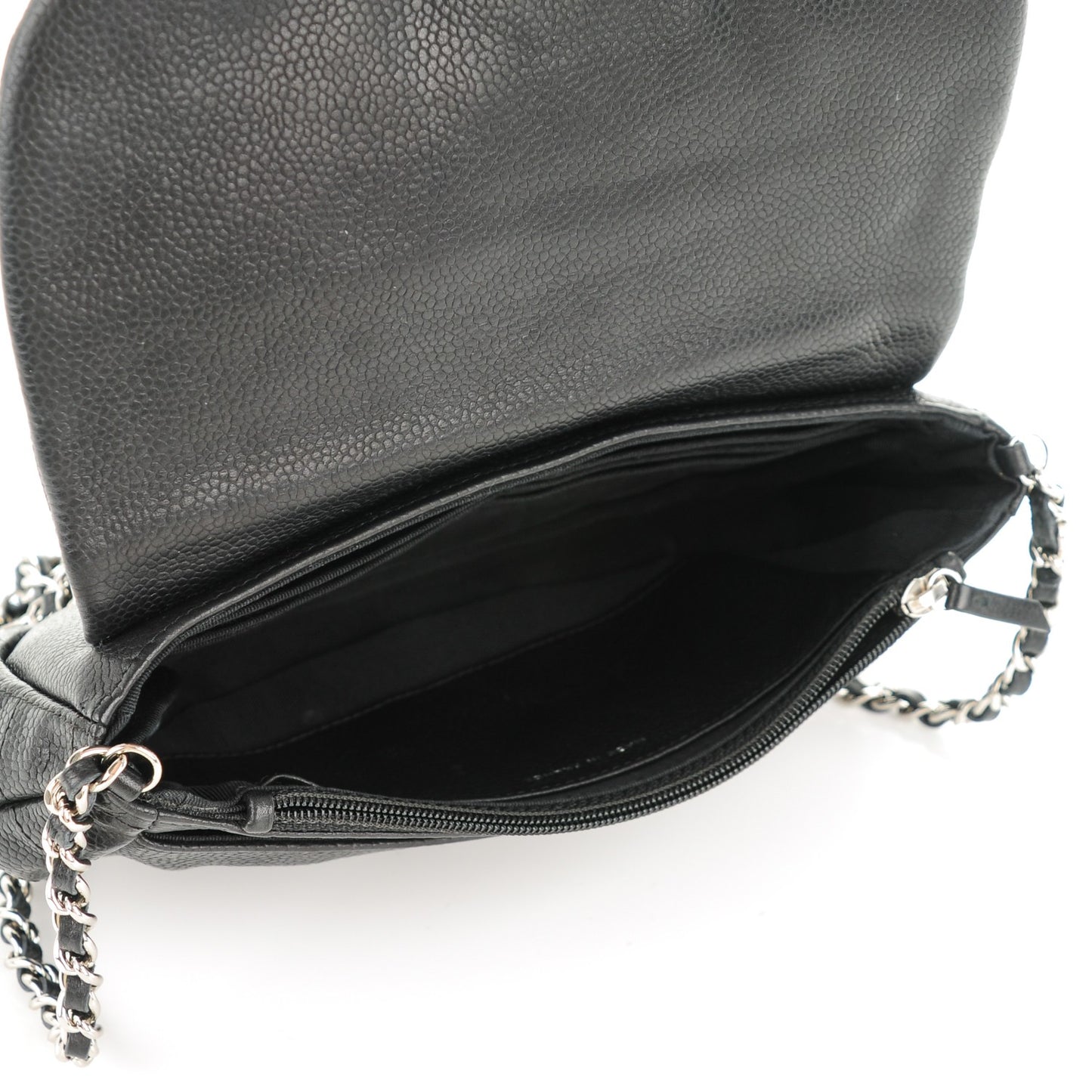 Caviar Half Moon Wallet On Chain WOC Black