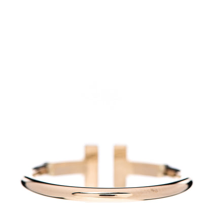 Tiffany 18K Yellow Gold T Wire Ring 54 6.5 3 of 4
