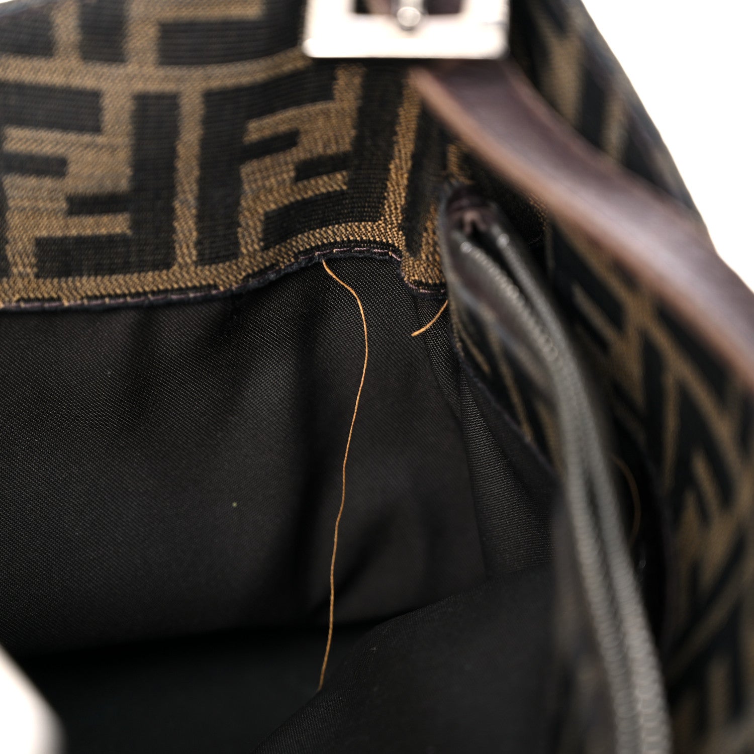 Fendi Zucca Hobo Tobacco 15 of 33