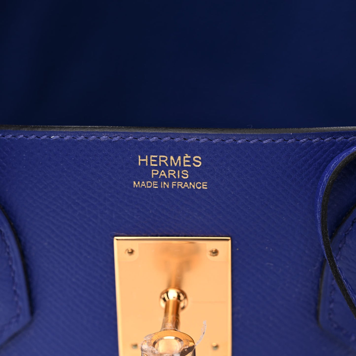 Epsom BIRKIN 30 Bleu Electrique