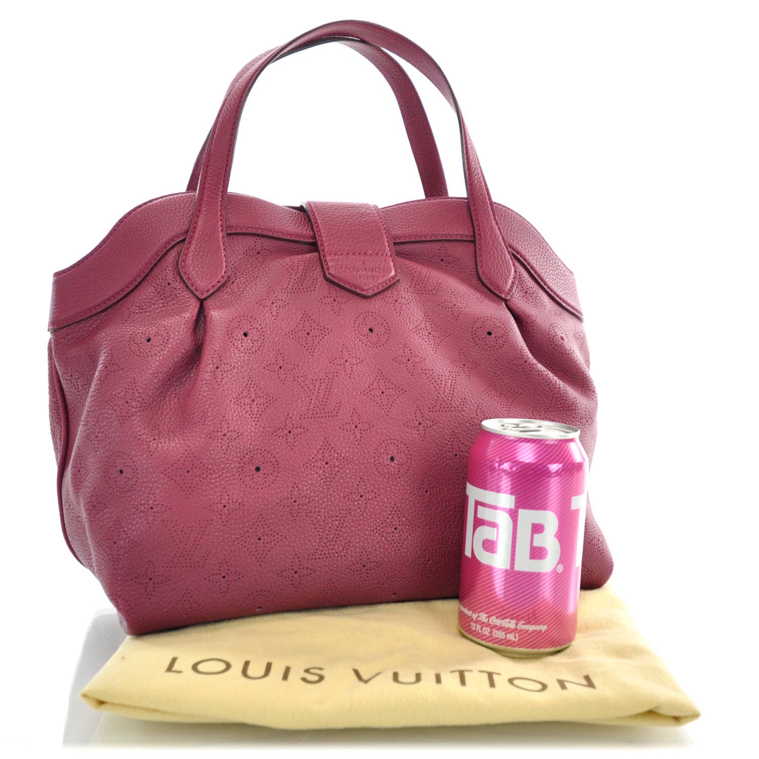 Louis Vuitton Mahina Cirrus PM Grenat 3 of 10