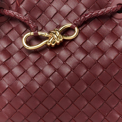 Bottega Veneta Nappa Intrecciato Small Andiamo Shoulder Bag Barolo 8 of 10