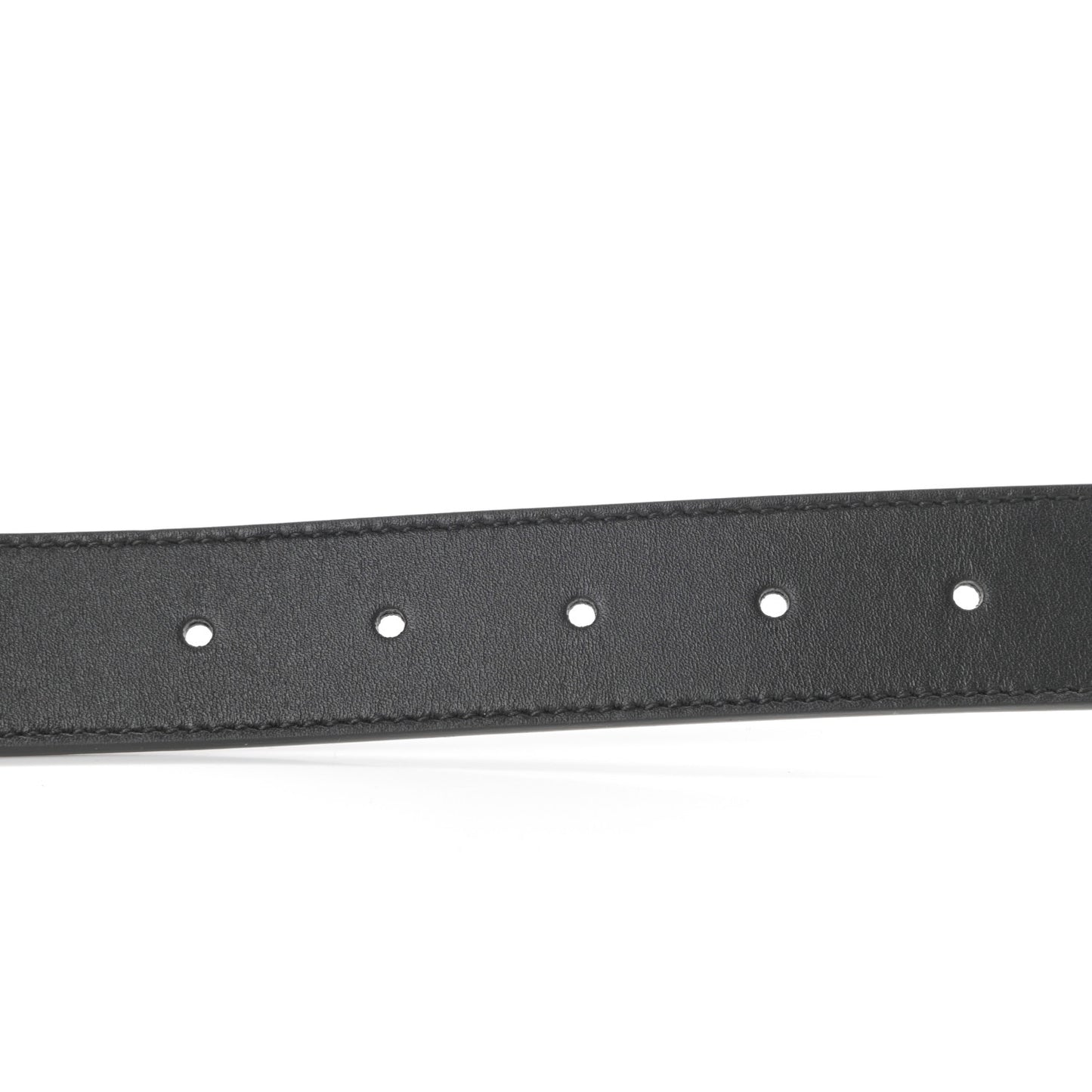 Calfskin Double G 30mm Belt 80 32 Black