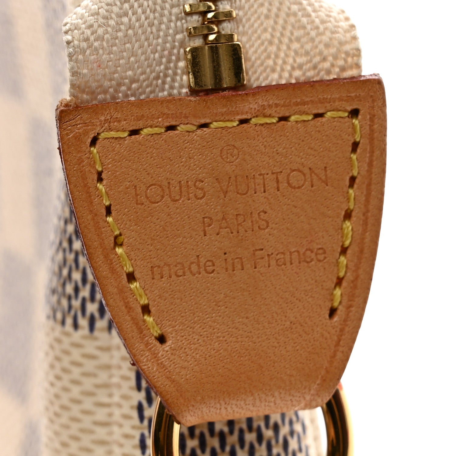 Louis Vuitton Damier Azur Mini Pochette Accessories 6 of 9
