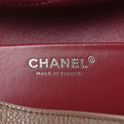 Chanel Grained Calfskin Small Souplissimo Maxi Flap Light Brown 5 of 10