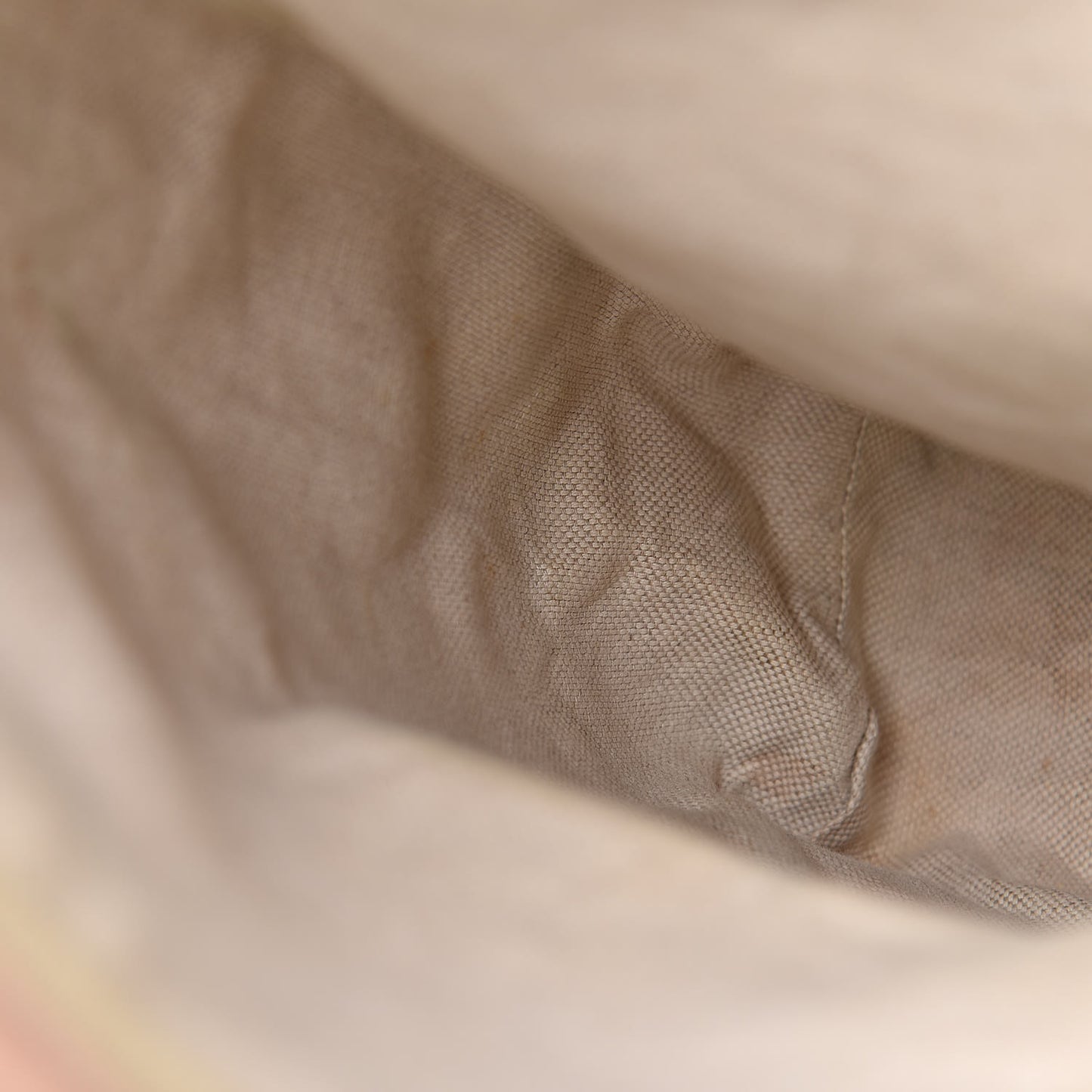 GG Supreme Monogram Medium Single Buckle Rucksack Backpack Beige