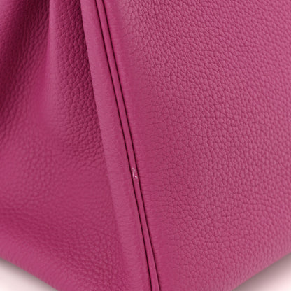 Hermes Togo Birkin 25 Rose Pourpre 12 of 14