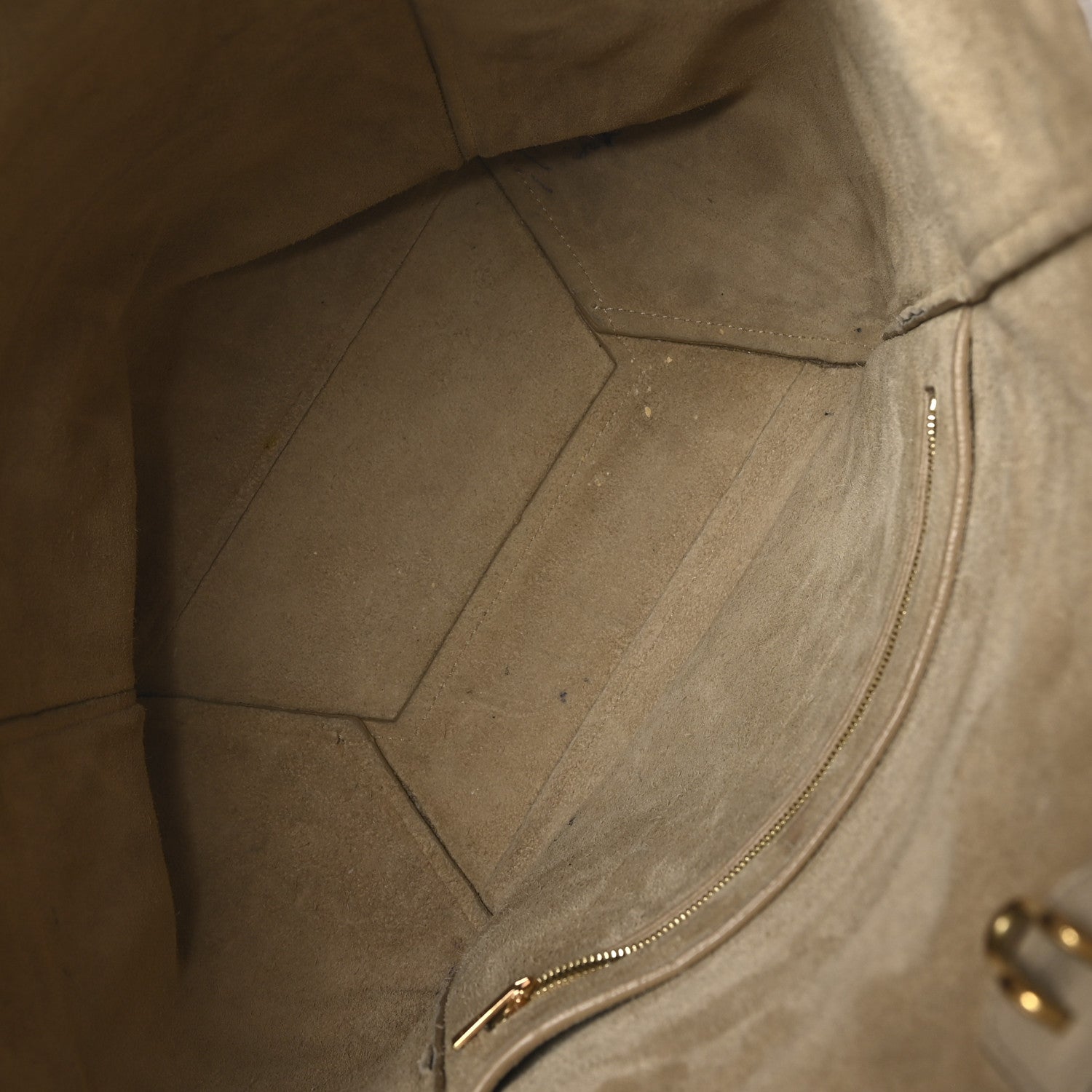Celine Goatskin Sangle Bucket Bag Dune 5 of 10