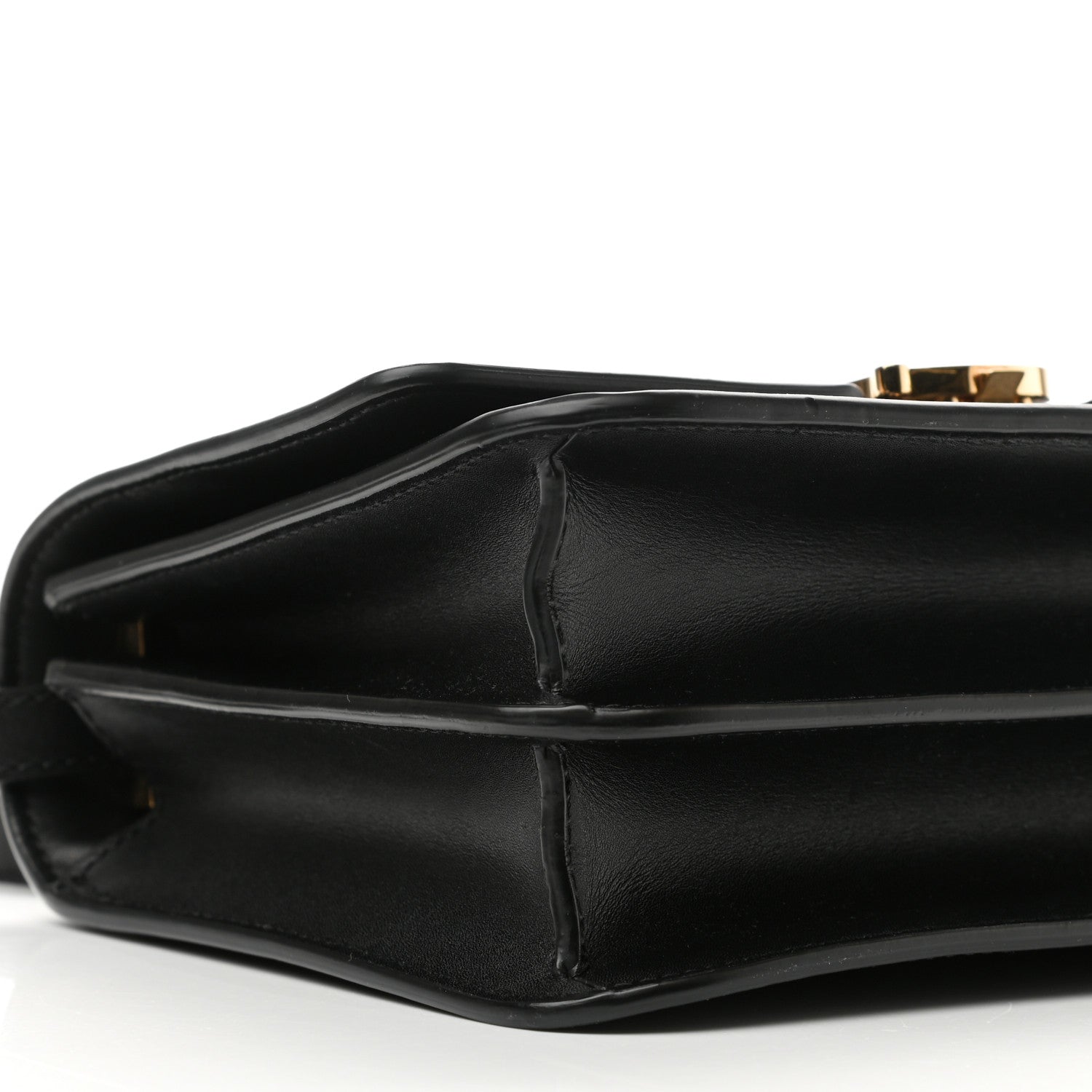 Burberry Calfskin Small TB Bag Black 12 of 13