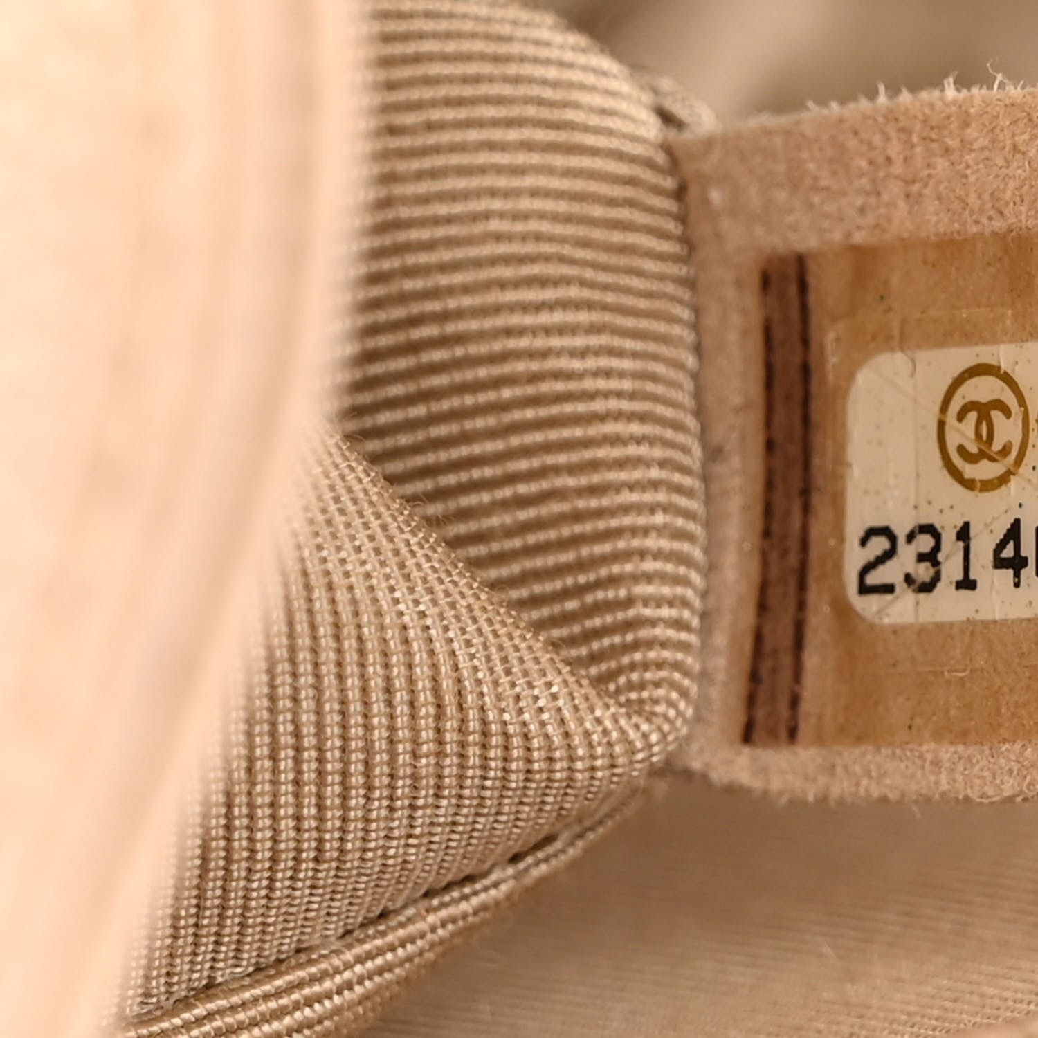 Chanel Caviar Quilted Medium Boy Flap Beige 7 of 11