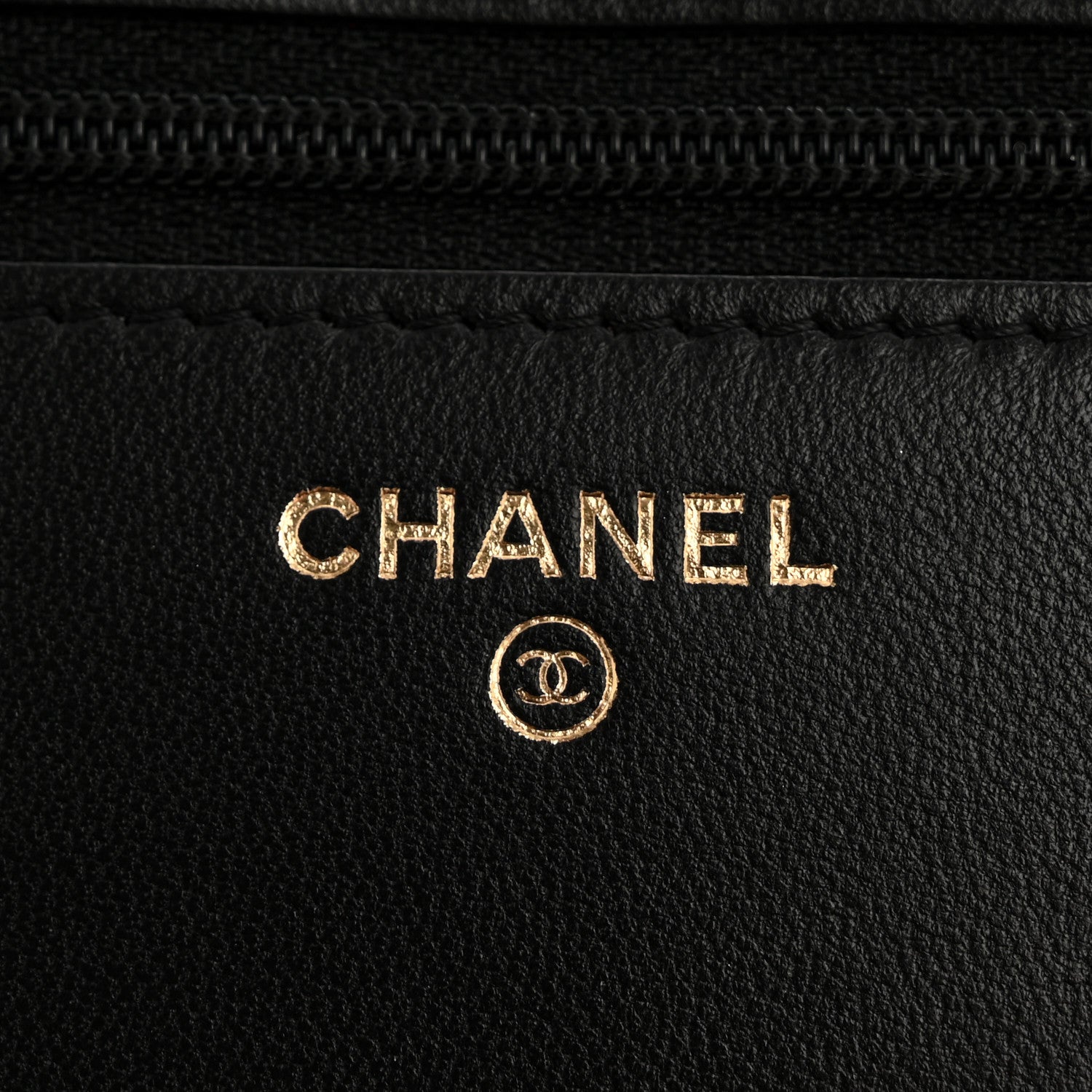 Chanel Lambskin Quilted Trendy CC Wallet On Chain WOC Black 6 of 13