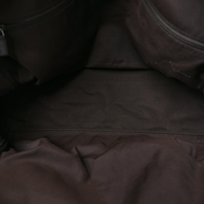 Gucci Denim Monogram Large Carry On Duffle Dark Brown 5 of 9