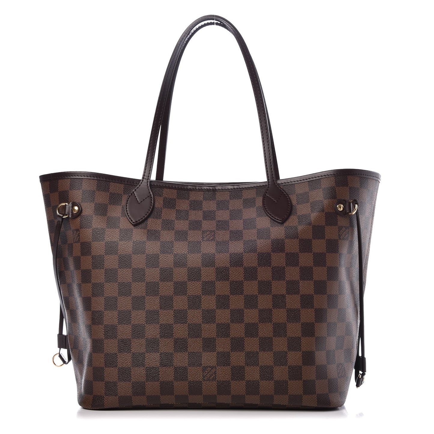 Damier Ebene Neo Neverfull MM Rose Ballerine