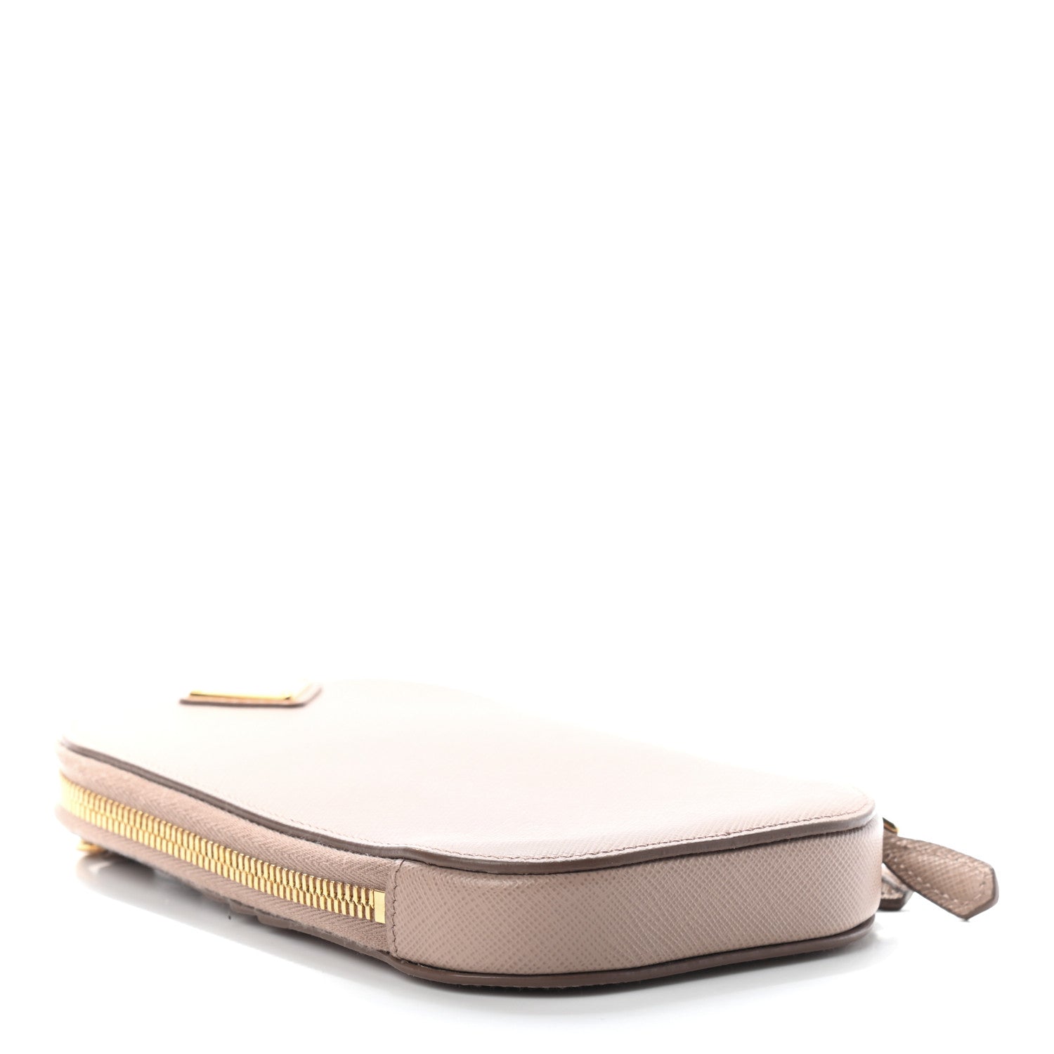 Prada Saffiano Phone Case Crossbody Pouch Cammeo 4 of 6