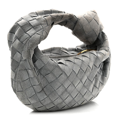 Bottega Veneta Suede Intrecciato Mini Jodie Thunder 3 of 10