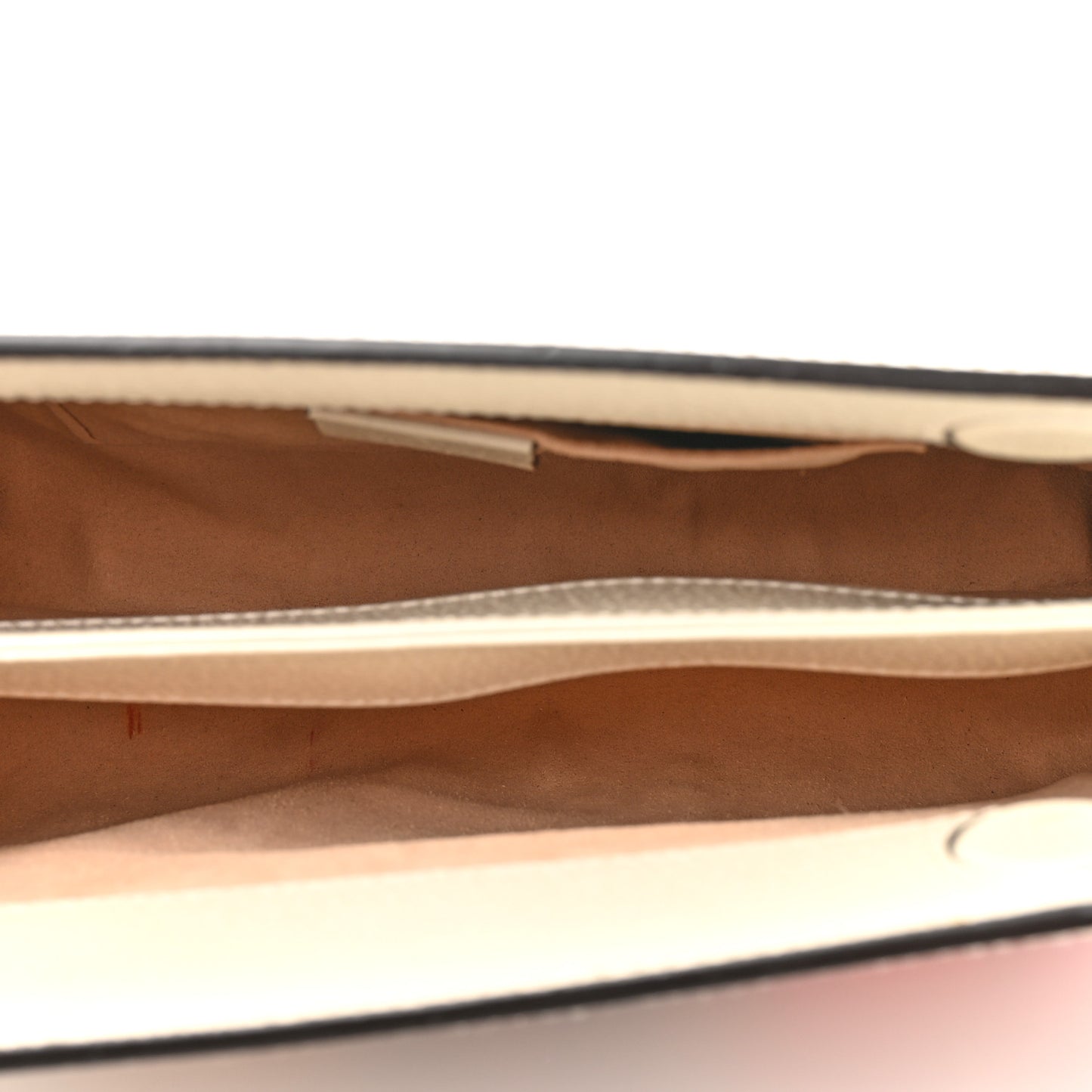 GG Supreme Monogram Flora Web Small Ophidia Chain Shoulder Bag White