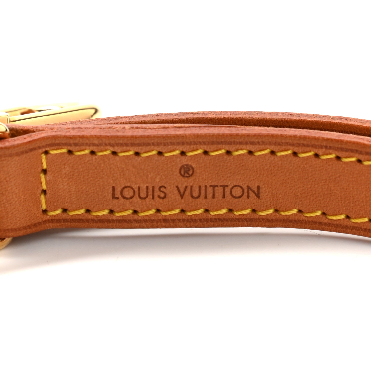 Louis Vuitton Vachetta 16mm Long Shoulder Strap 3 of 4