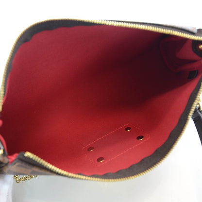 Louis Vuitton Damier Ebene Eva Clutch 6 of 7