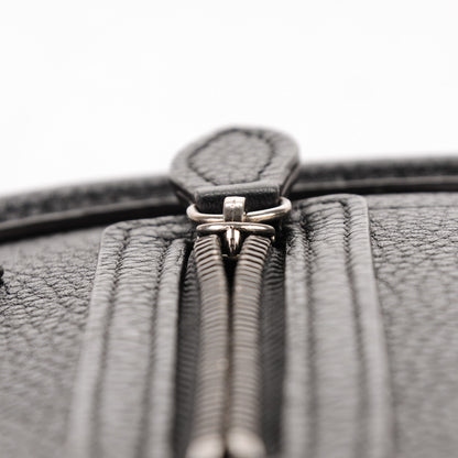 Celine Drummed Calfskin Nano Luggage Black 5 of 7