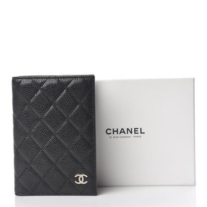Chanel Caviar Quilted Passport Holder Black 8 of 8