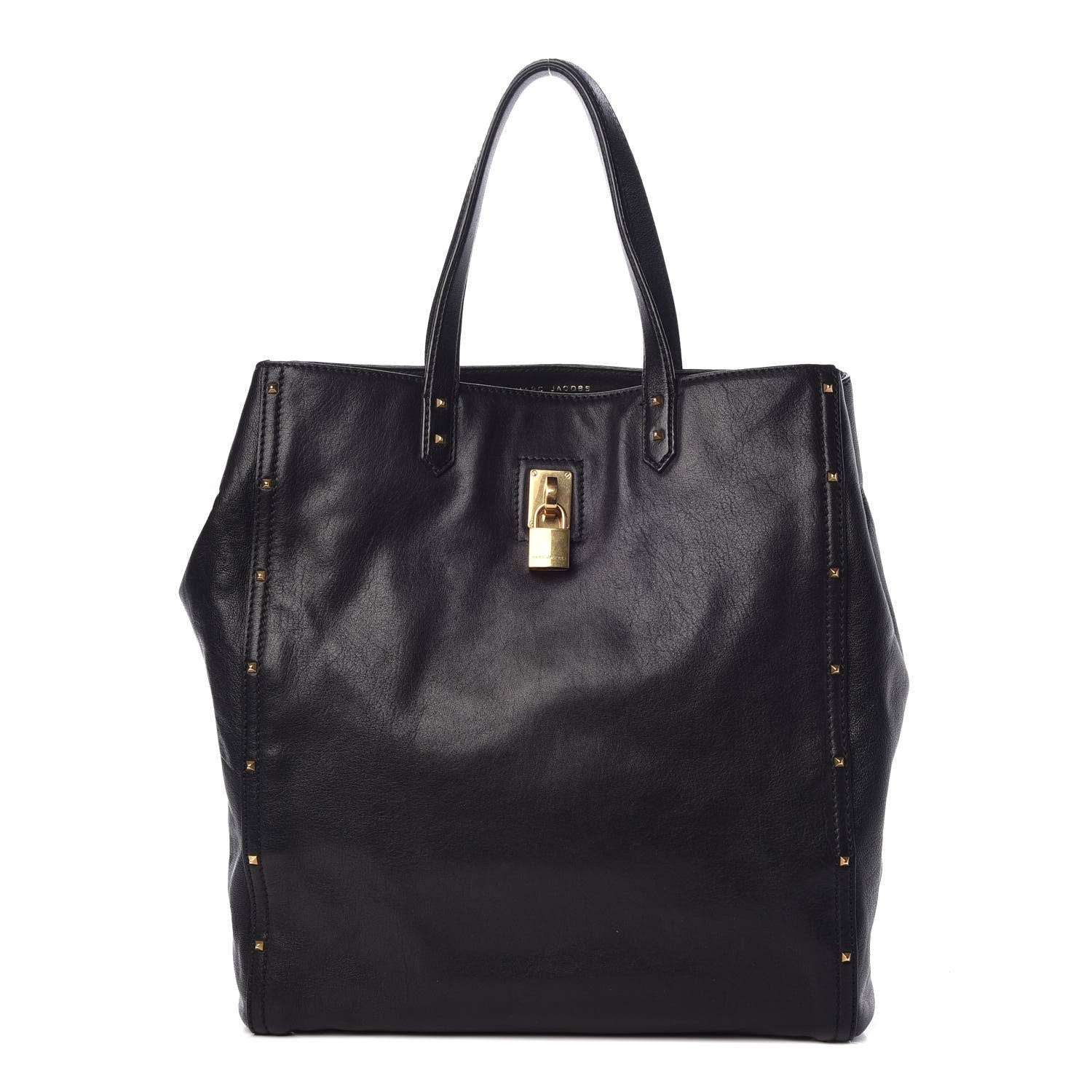 Marc Jacobs Lambskin Paradise Studded Tote Black 1 of 7