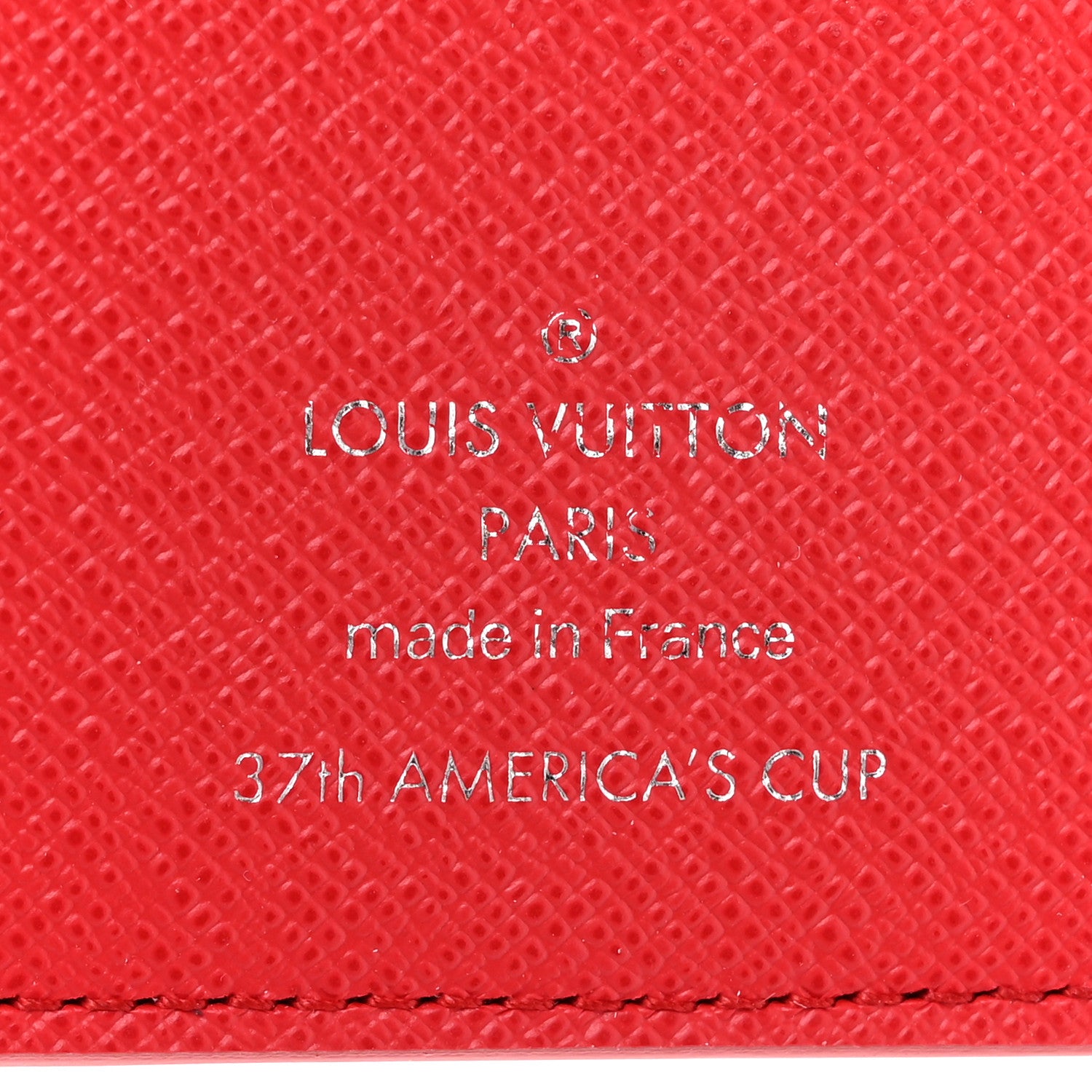 Louis Vuitton Damier Flags Pocket Organizer Red Blue 6 of 6