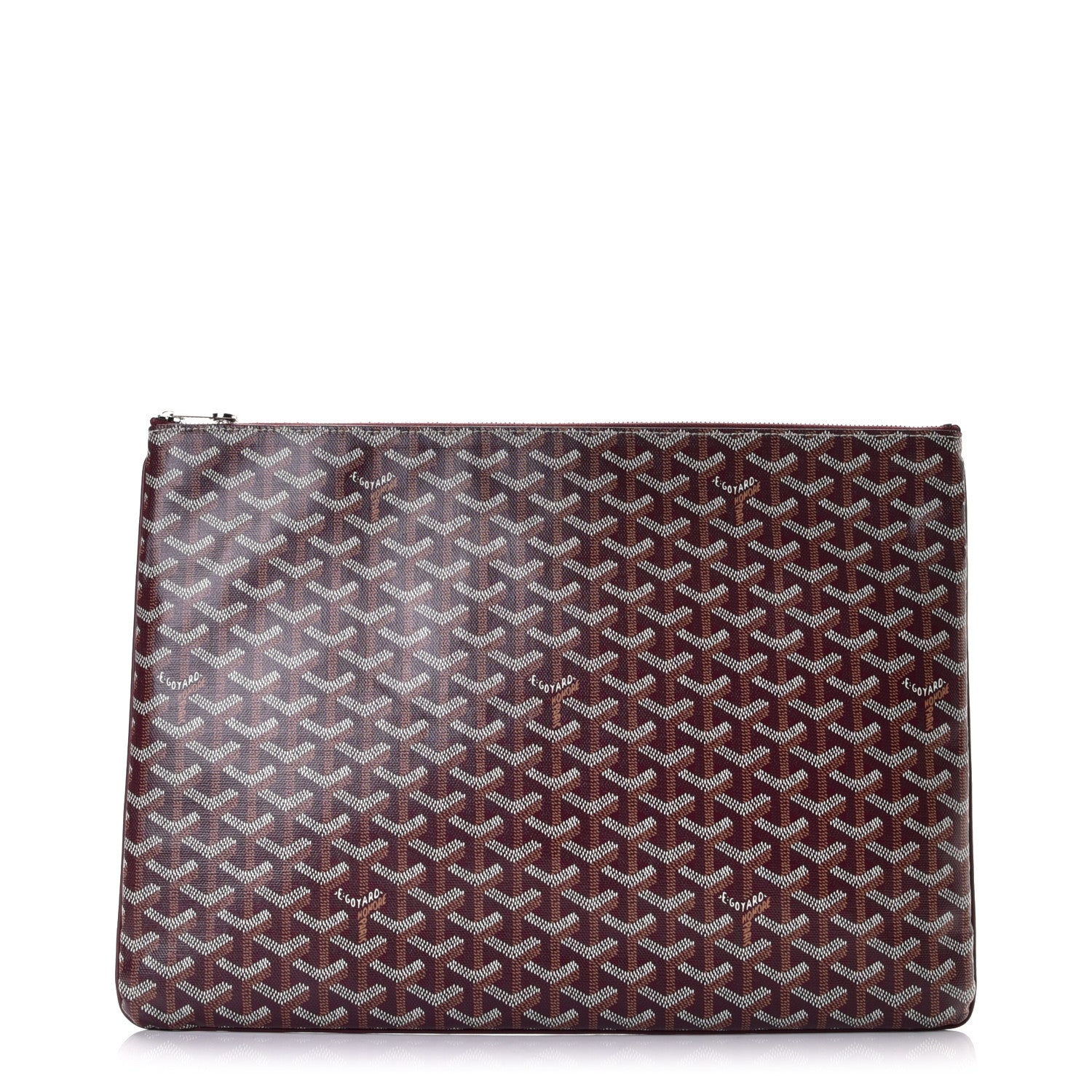 Goyard Goyardine Senat Pochette GM Burgundy 1 of 5