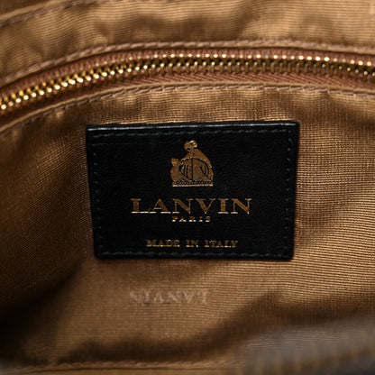 Lanvin Lambskin Quilted Small Sugar Shoulder Bag Black 8 of 26