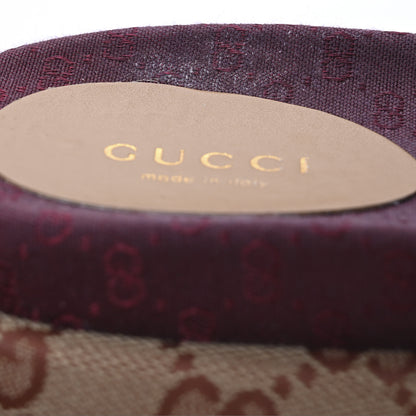 Gucci Canvas GG Monogram Angelina Platform Slide Sandals 36 Beige Ruggine 24 of 30