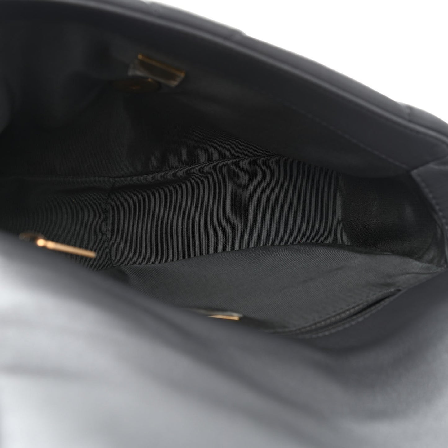 Lambskin Quilted Medium Chanel 19 Flap Dark Grey